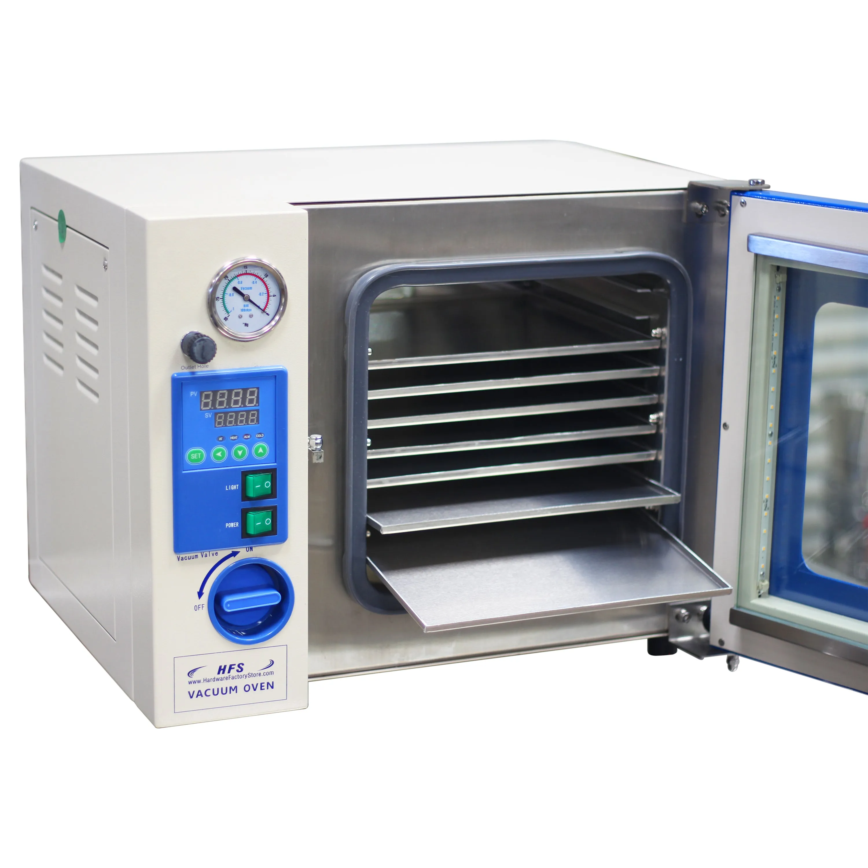 0.9 CuFt Oven Bundle ETL listed- 7 Shelf Vacuum Oven Bundle