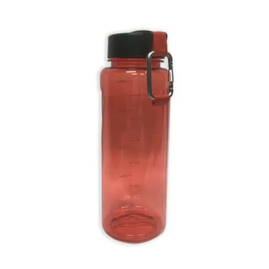 1 Litre Wide Mouth Water Bottle with Carabiner