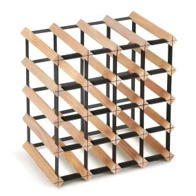 20 Bottle Timber Wine Rack