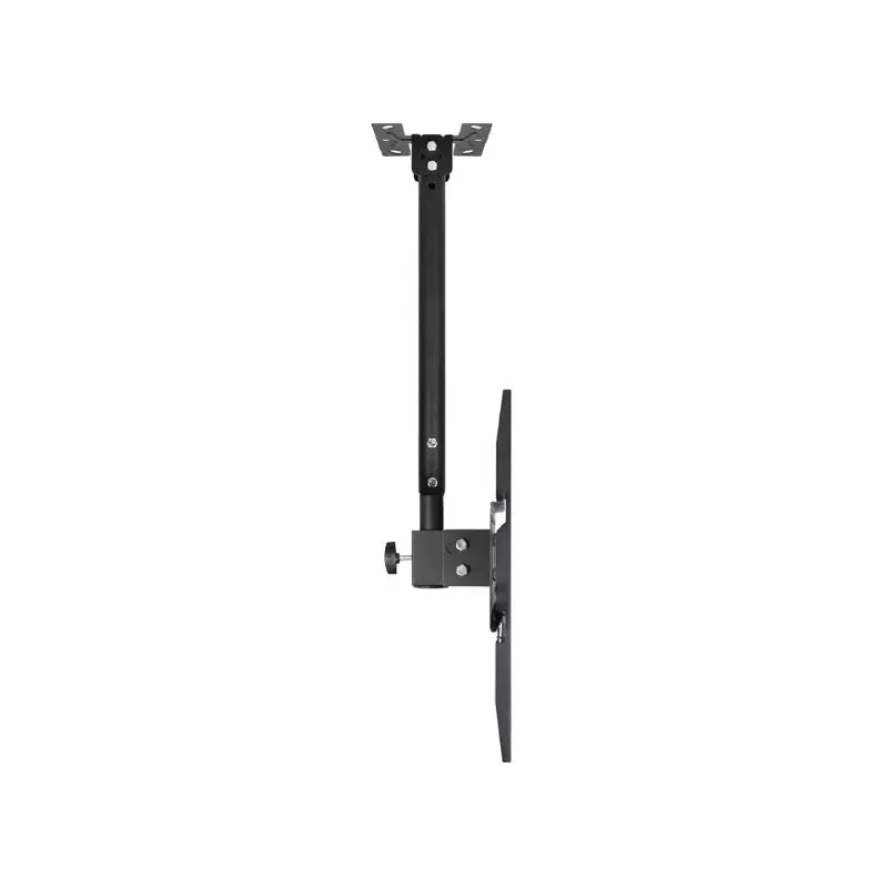 26" To 60" Tv Adjustable Ceiling Tv Mount Bracket Amd Rack