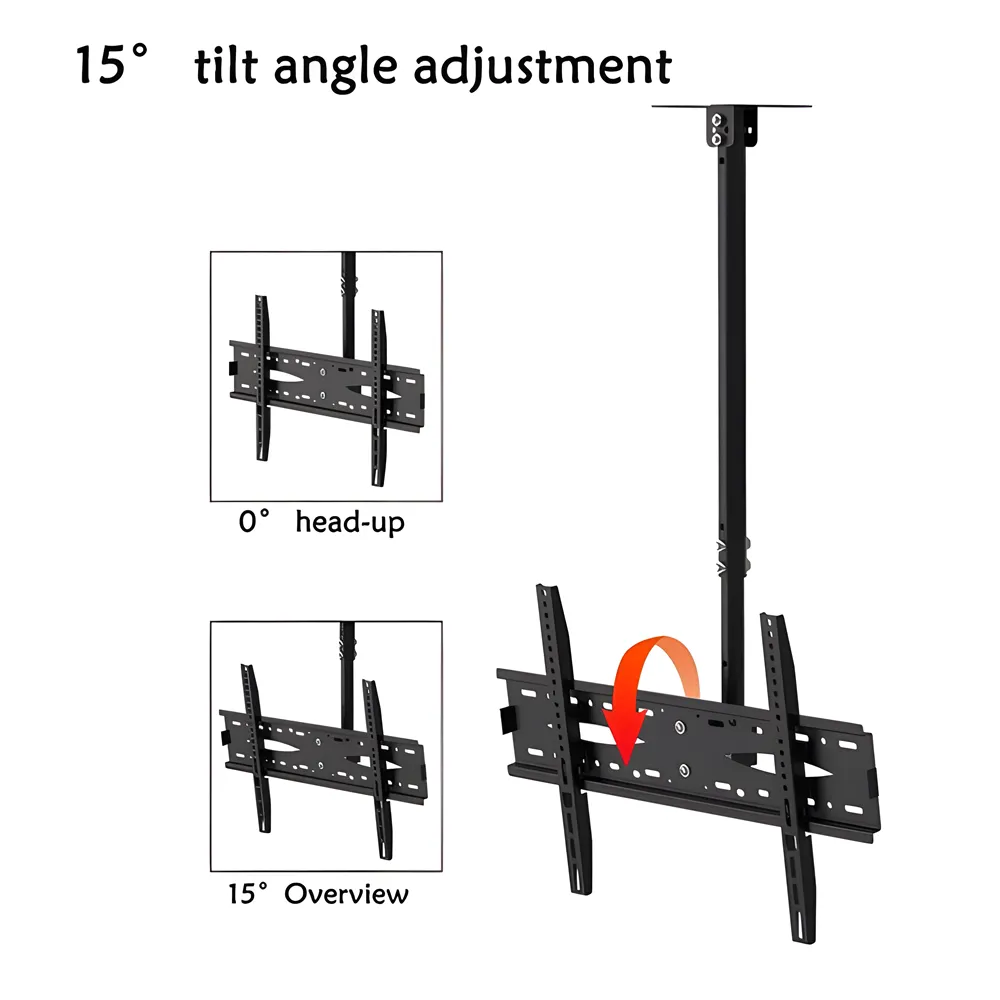 32 To72 Ceiling Mount Flat Panel Tv Bracket