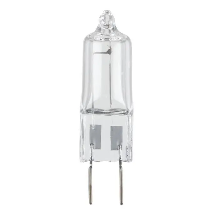 50 Watt T4 JCD Halogen Clear G8 Base, 120 Volt, Card