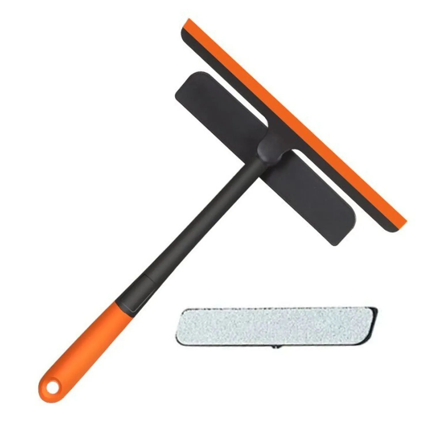 6087 3 in 1 Glass Wiper used in all kinds of household and official places for cleaning and wiping of floors, glasses and dust etc.