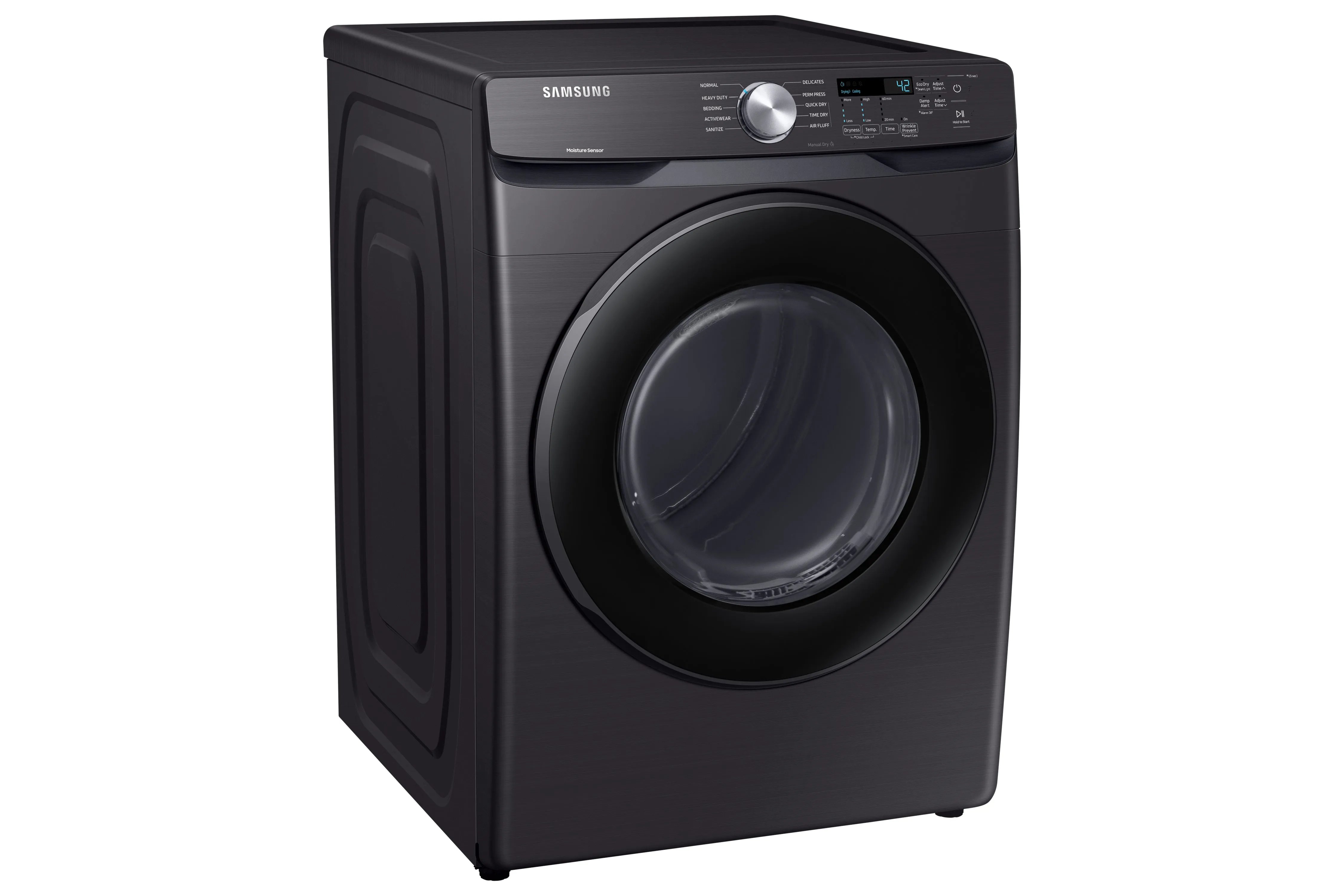 7.5 cu. ft. Electric Dryer with Sensor Dry in Brushed Black - (DVE45T6000V)