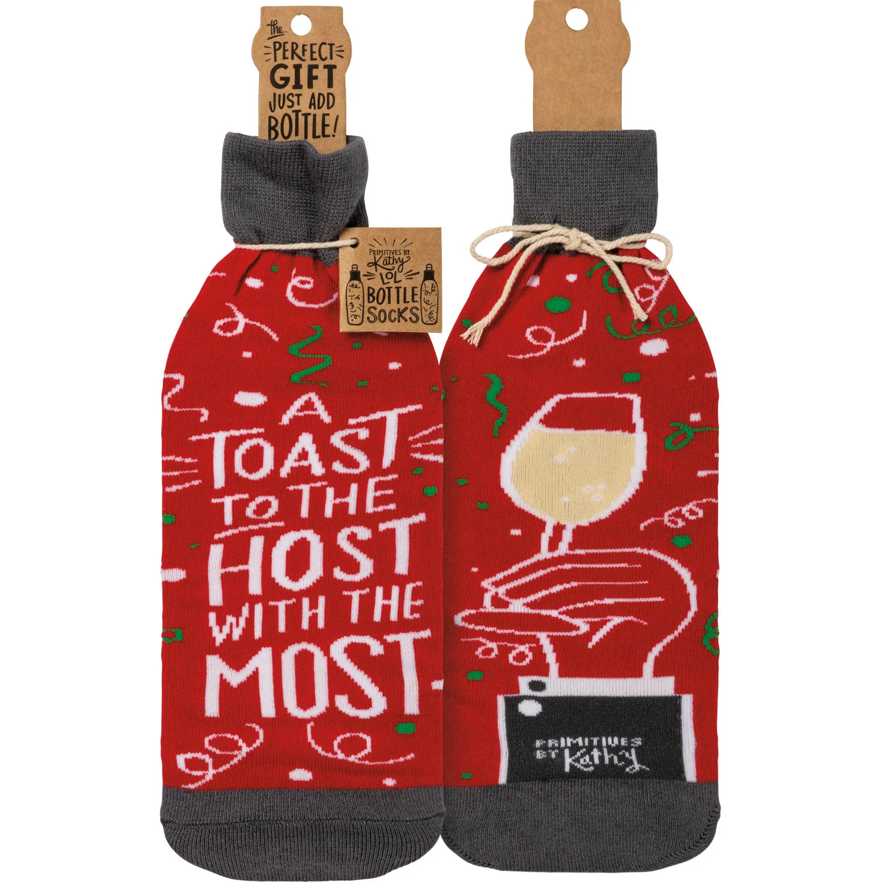 A Toast To The Host With The Most Bottle Sock Cover