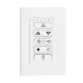 Acc. - DC Ceiling Fan Wall Controller in White