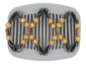 African Butterfly Hair Comb - Dalena Gray 43