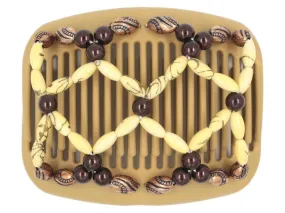 African Butterfly Hair Comb - Ndalena Blonde 73