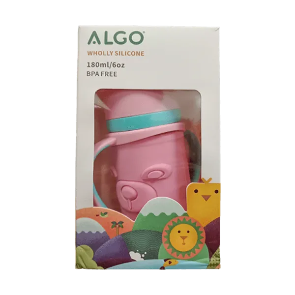 Algo Baby Feeder Bottle Wholly Silicone Bpa Free 270ml