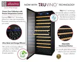 Allavino 32" Right Hinge 277 Bottle Stainless Single Wine Refrigerator