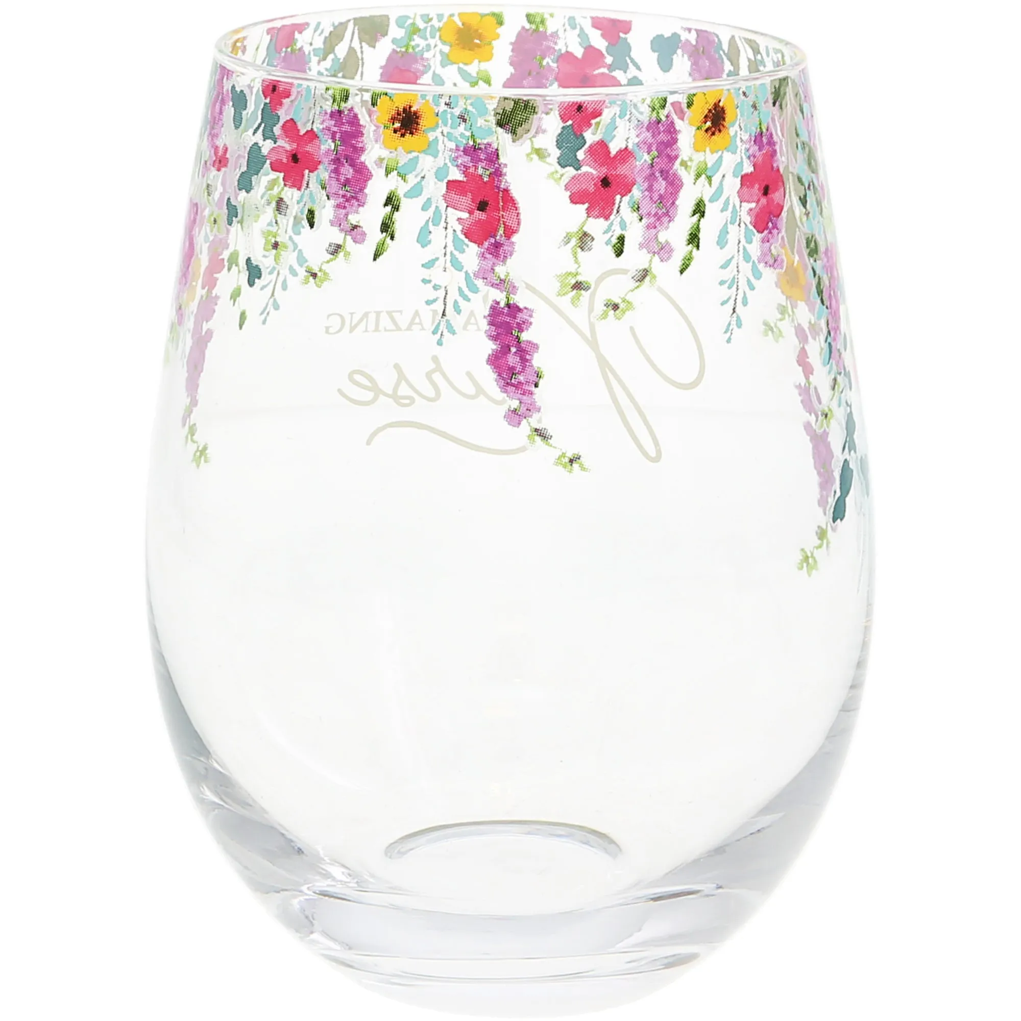 Amazing Nurse Gift Boxed 17 oz Stemless Wine Glass