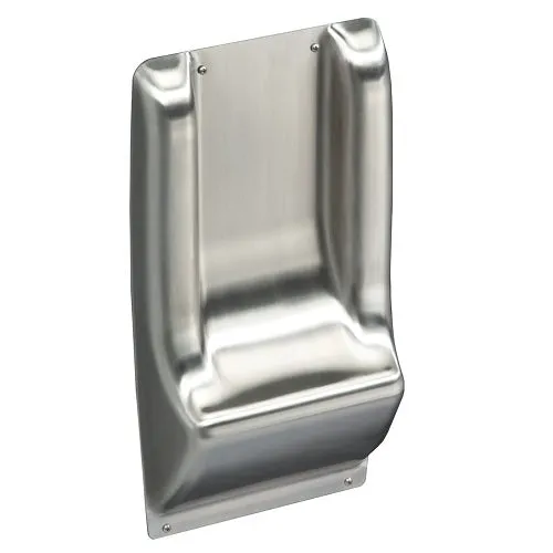 AMERICAN DRYER® ADA-WG Wall Guard - Brushed (Satin) Stainless Steel (HAND DRYER NOT INCLUDED)