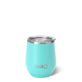 Aqua Stemless Wine Cup 12oz