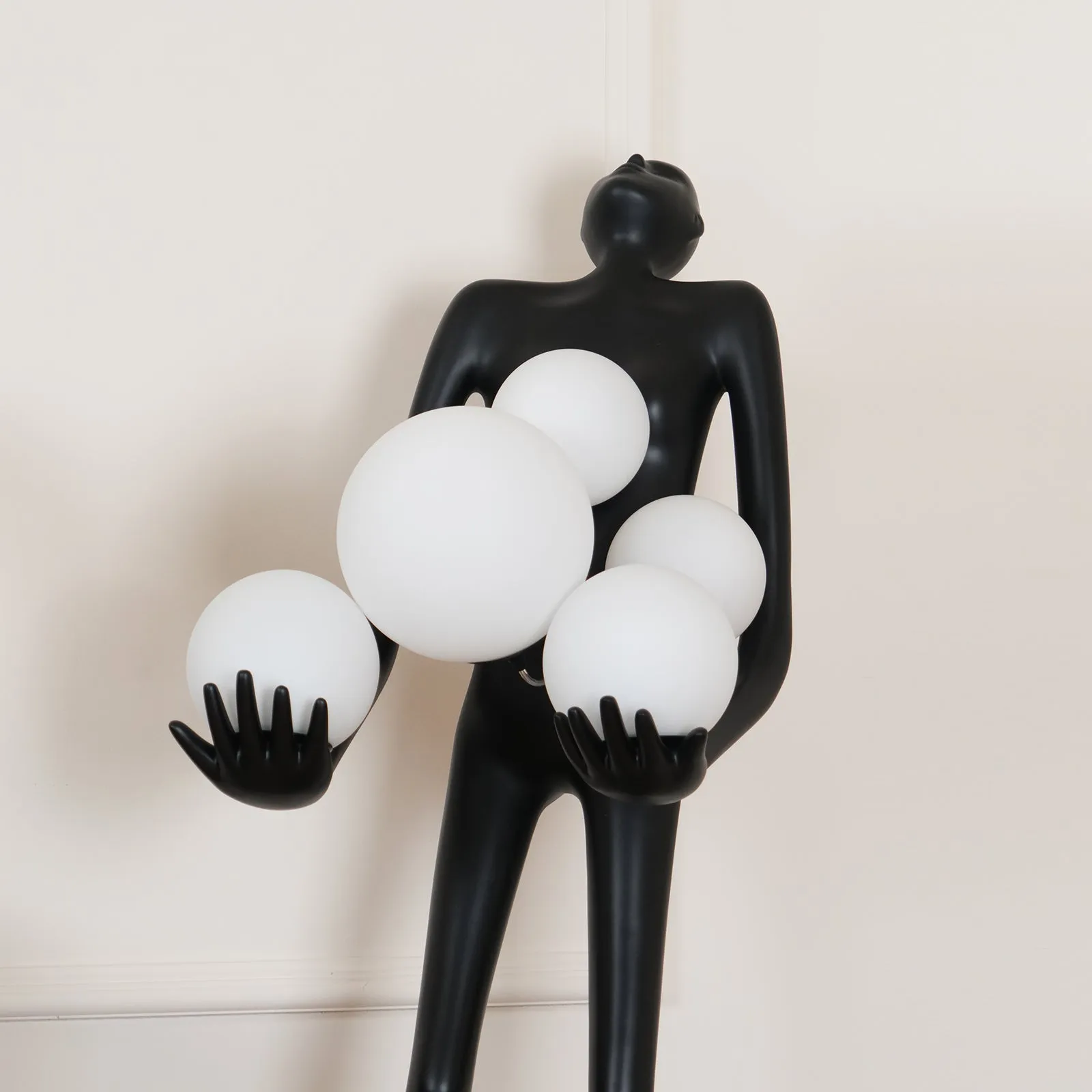 Artistic Figure Floor Lamp