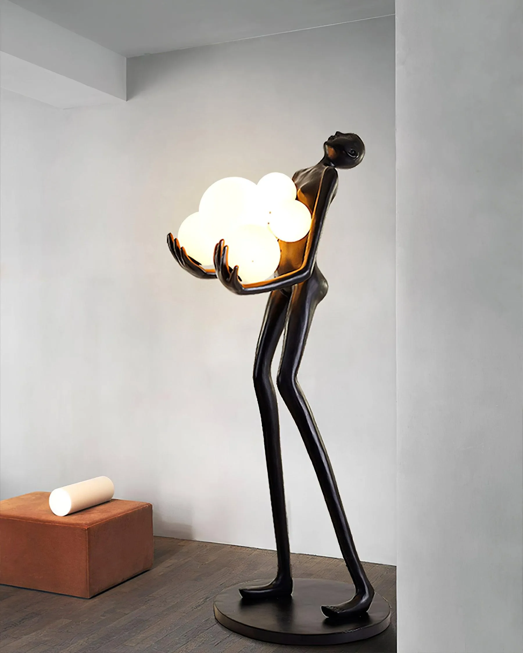 Artistic Figure Floor Lamp