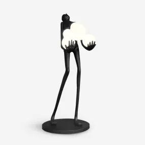 Artistic Figure Floor Lamp