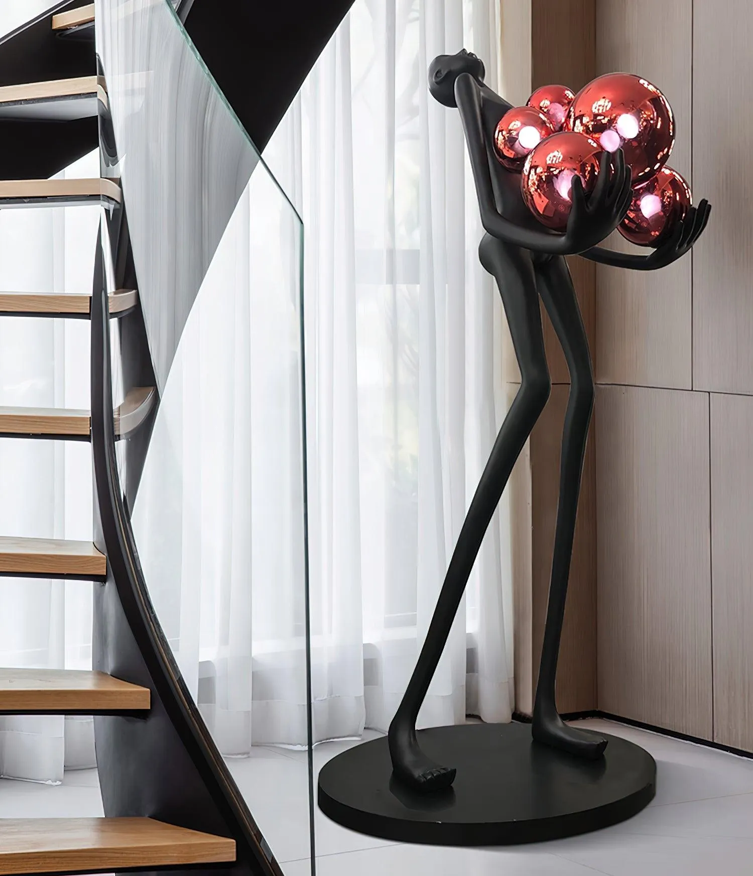 Artistic Figure Floor Lamp