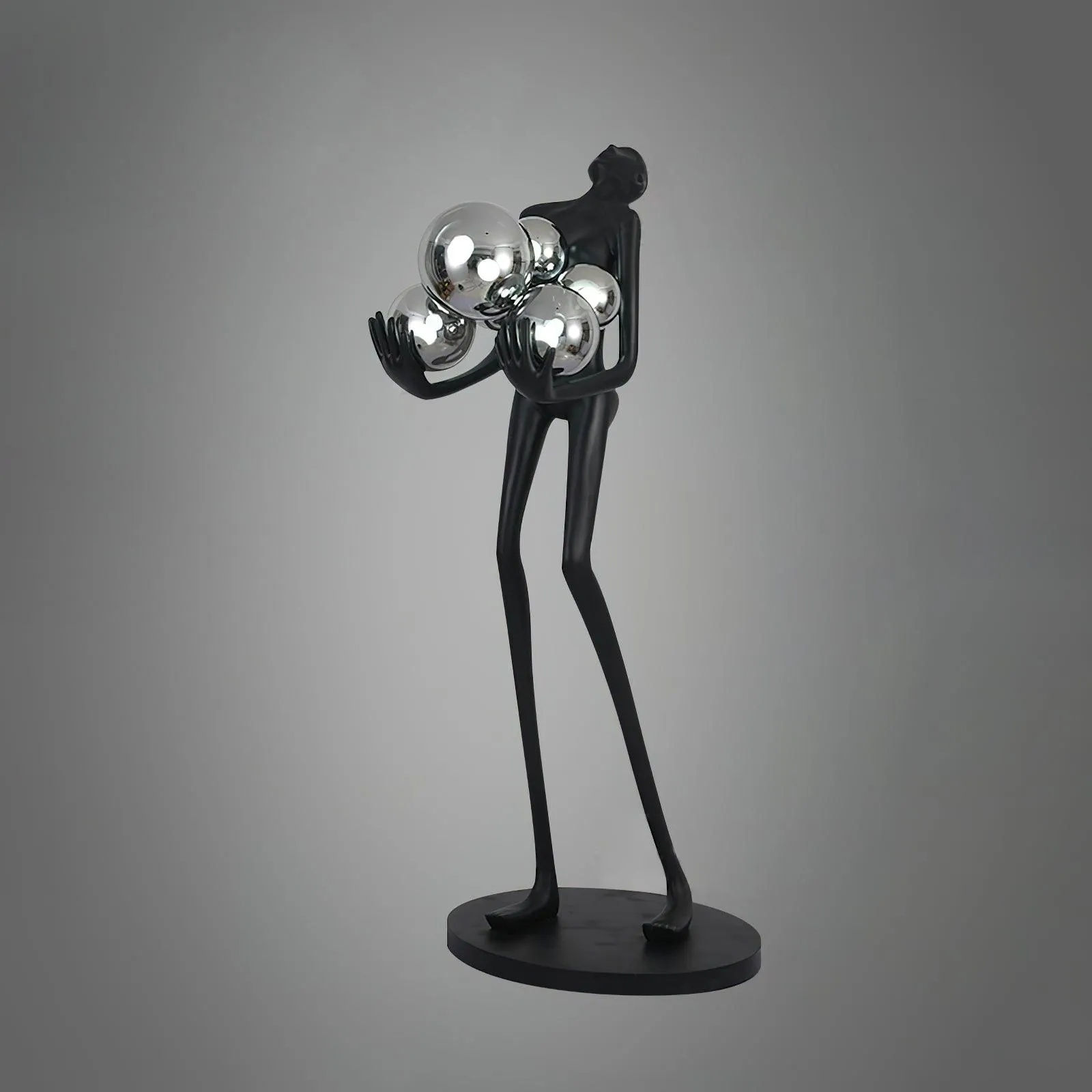 Artistic Figure Floor Lamp