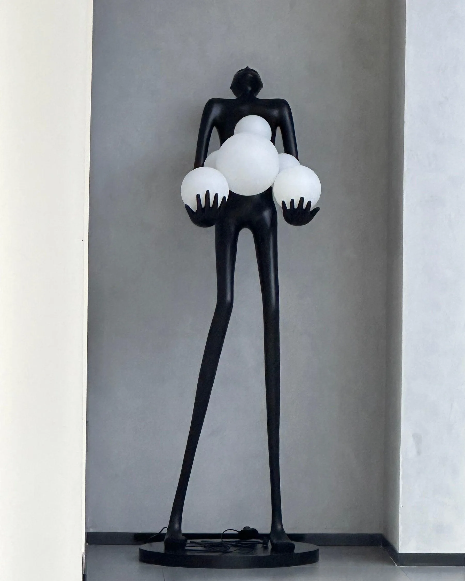 Artistic Figure Floor Lamp