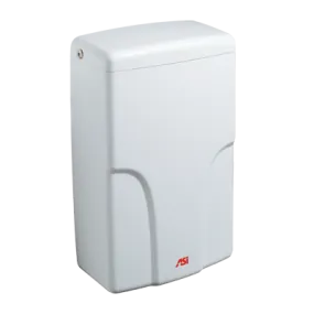 ASI® 0196 TURBO-Pro™ Series Hand Dryers - Steel Cover High Speed HEPA Automatic Surface-Mounted ADA Compliant