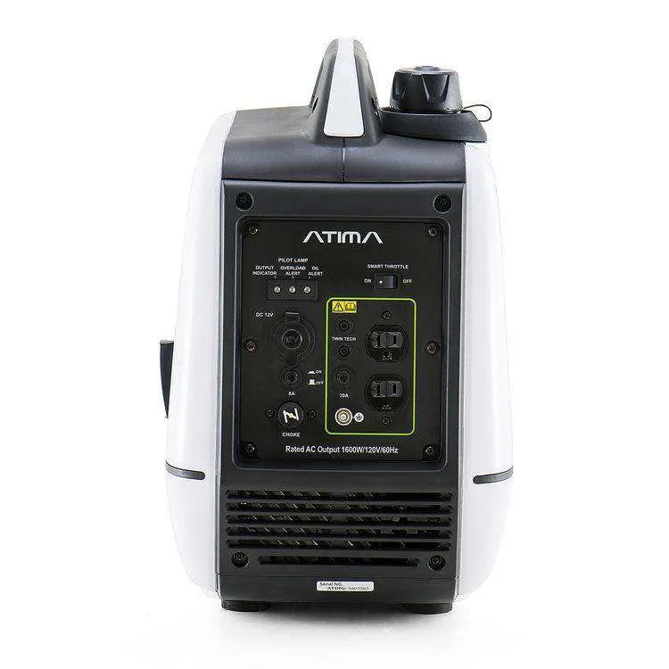 Atima AY2000i 1600W/2000W Yamaha Engine Portable Gas Inverter Generator New