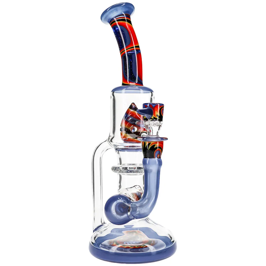 B. Wilson - Mini Heady Inline Perc Recycler Bong