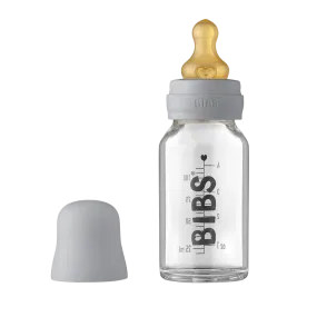 Baby Glass Bottle Complete Set 110ml - Cloud