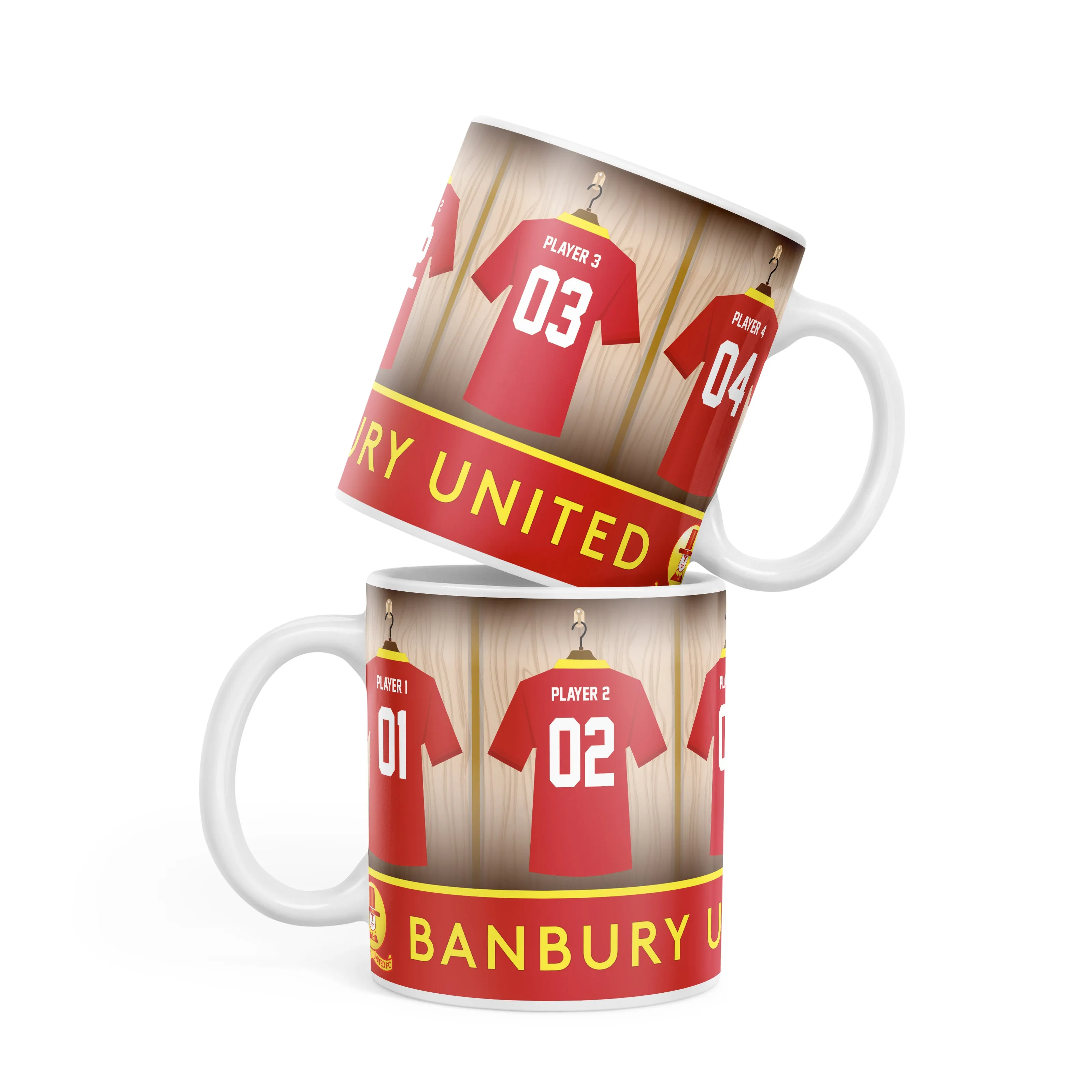 Banbury United Dressing Room Custom Mug