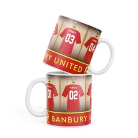 Banbury United Dressing Room Custom Mug