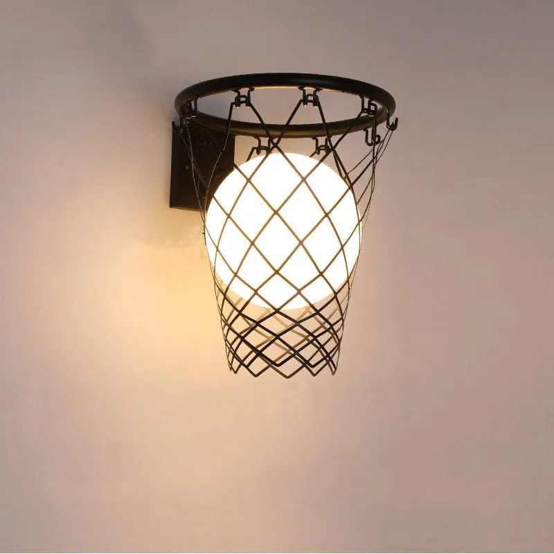 Basket Ball Kids Wall Light - Brighten Up Their Space