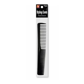 BLACK STYLING COMB (7")