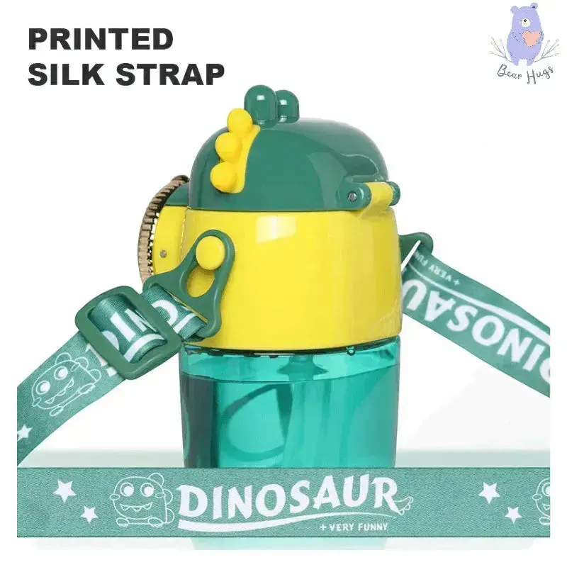 Camera Shaped Dino Tritan Water Bottle (420 ml)