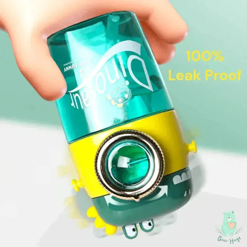 Camera Shaped Dino Tritan Water Bottle (420 ml)