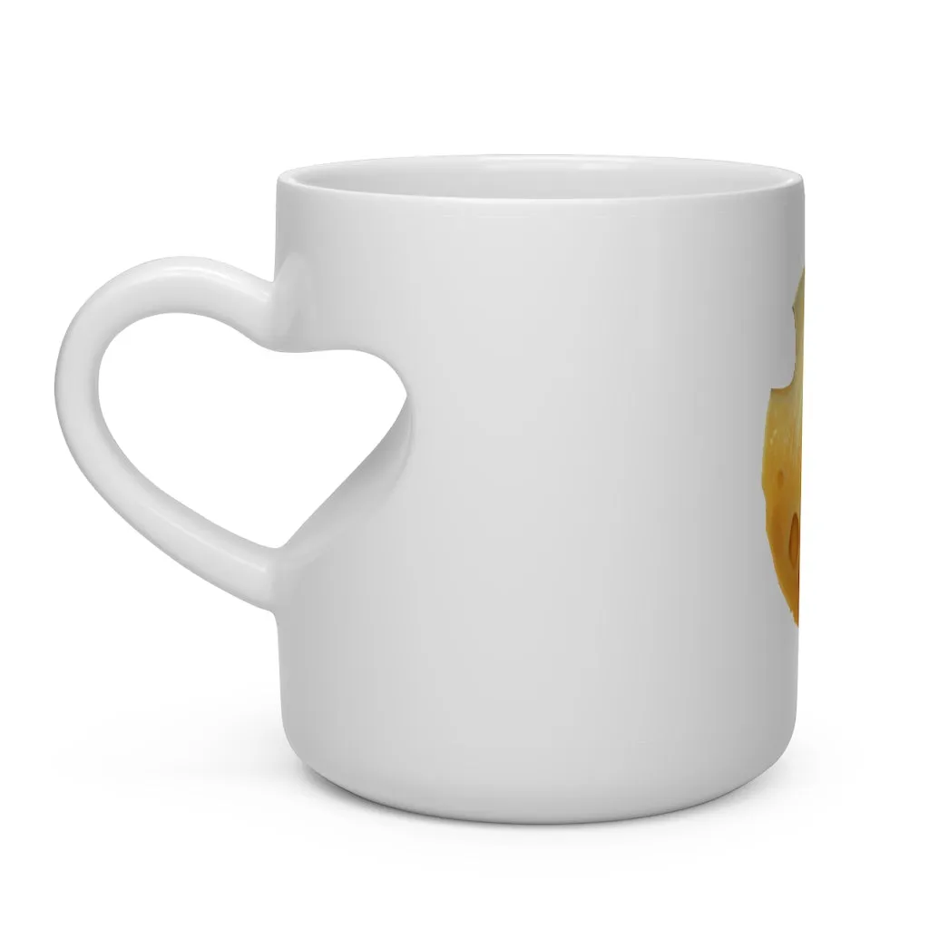 Cheese Heart Shape Mug