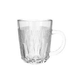 City Glass 3 Piece Cuba Tea Glass Mug 220 ml Set