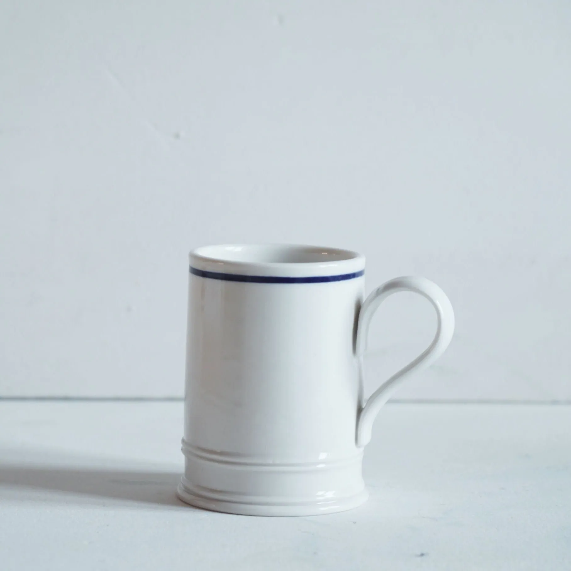 Coffee Mug Small with Blue Line - Classical