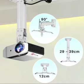 Compact Universal Projector Ceiling Mount (Beamerx/Lumos Projector/Xgimi/ Epson /ViewSonic/ BenQ / Panasonic / NEC / Canon...) - 300