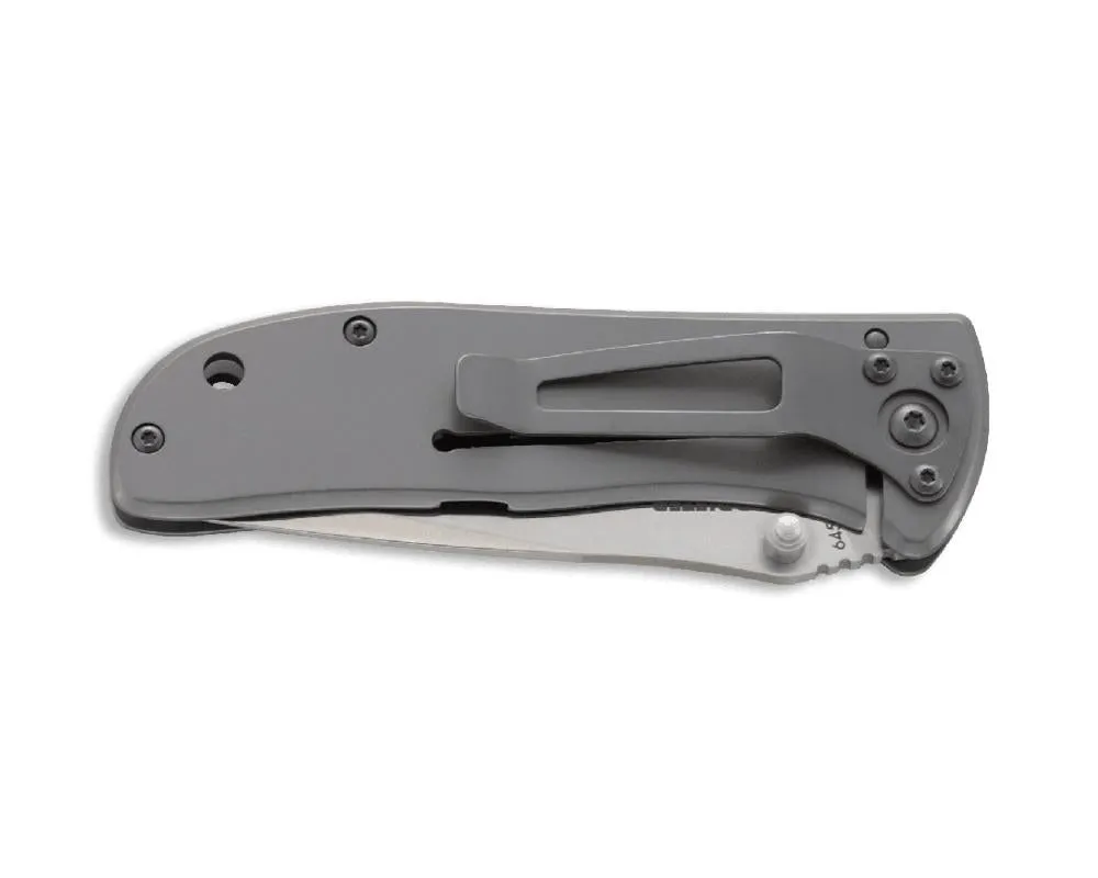 CRKT Drifter Folding Knife with Stainless Handle