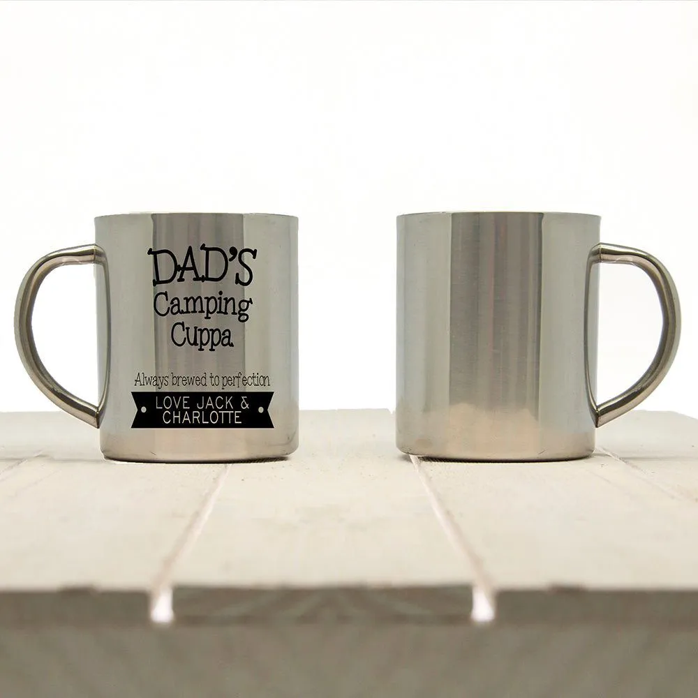 Dad's Cuppa... Brewed To Perfection Outdoor Mug