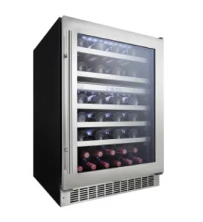 Danby Silhouette 5.3 cu. ft. Dual Zone Wine Cellar - DWC053D1BSSPR