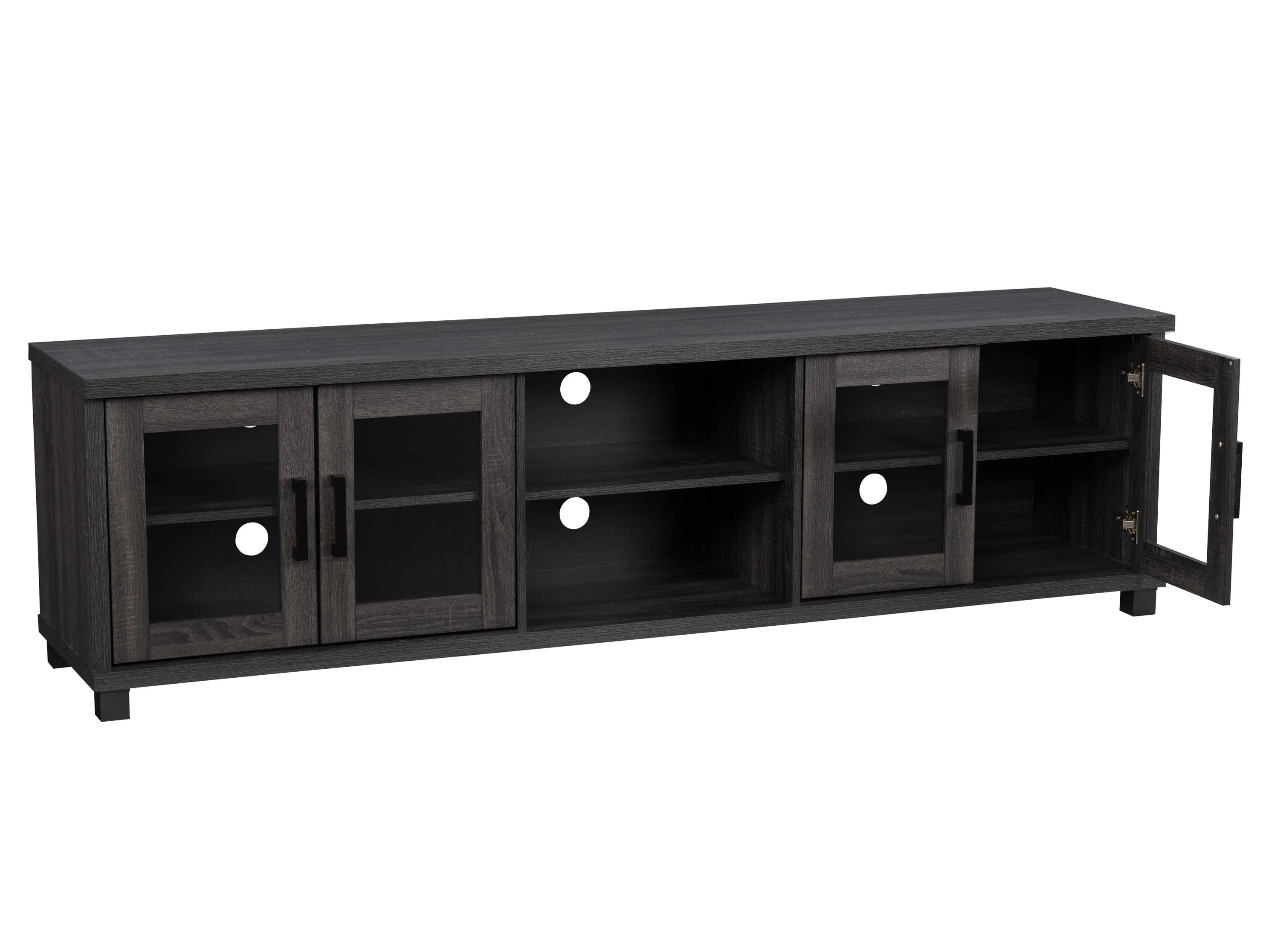 Dark Grey TV Bench, TV's up to 95"