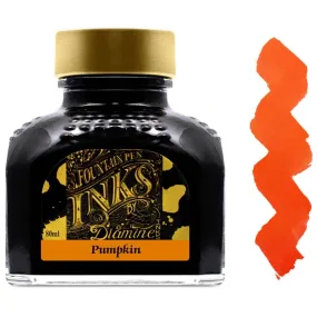 Diamine Fountain Pen Ink Bottle - 80 ml Pumpkin | 7054