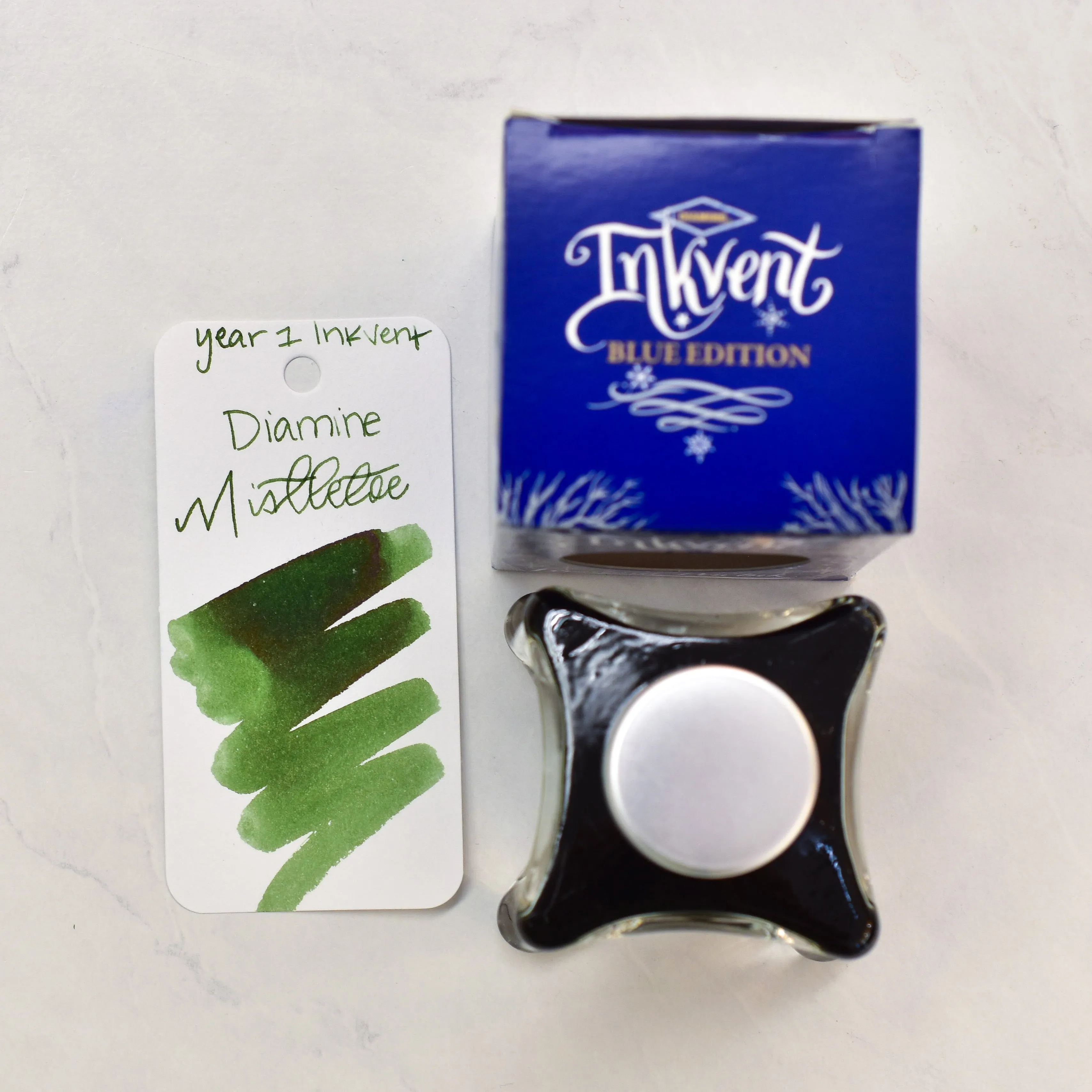 Diamine Inkvent Year 1 Mistletoe Ink Bottle