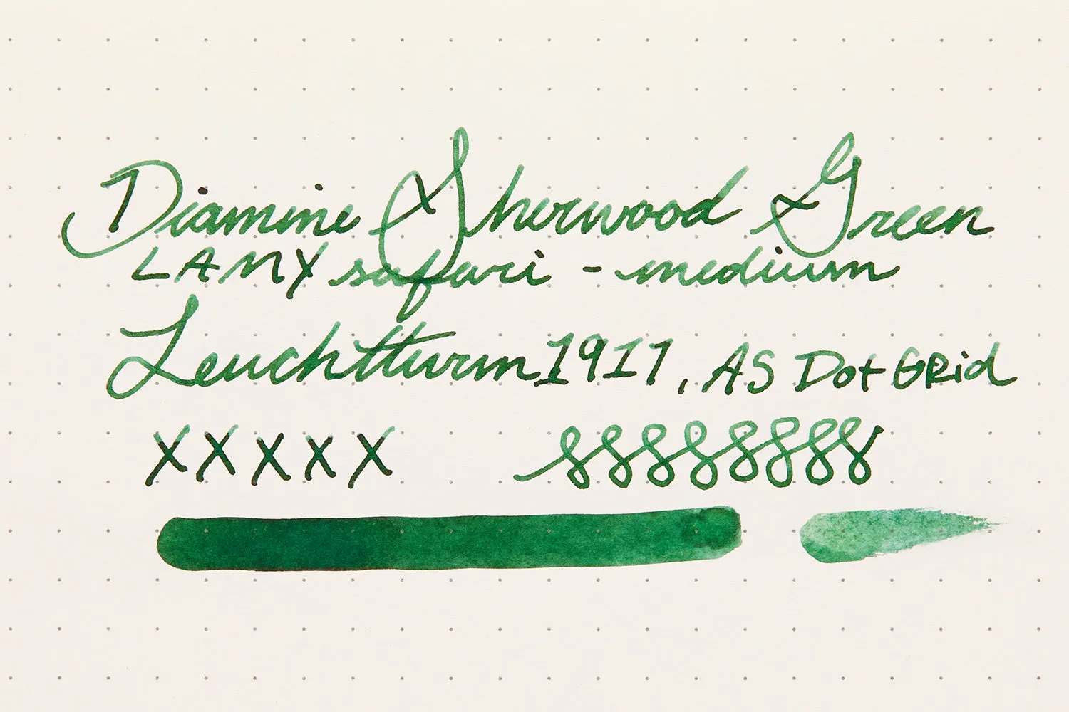 Diamine Sherwood Green - 80ml Bottled Ink