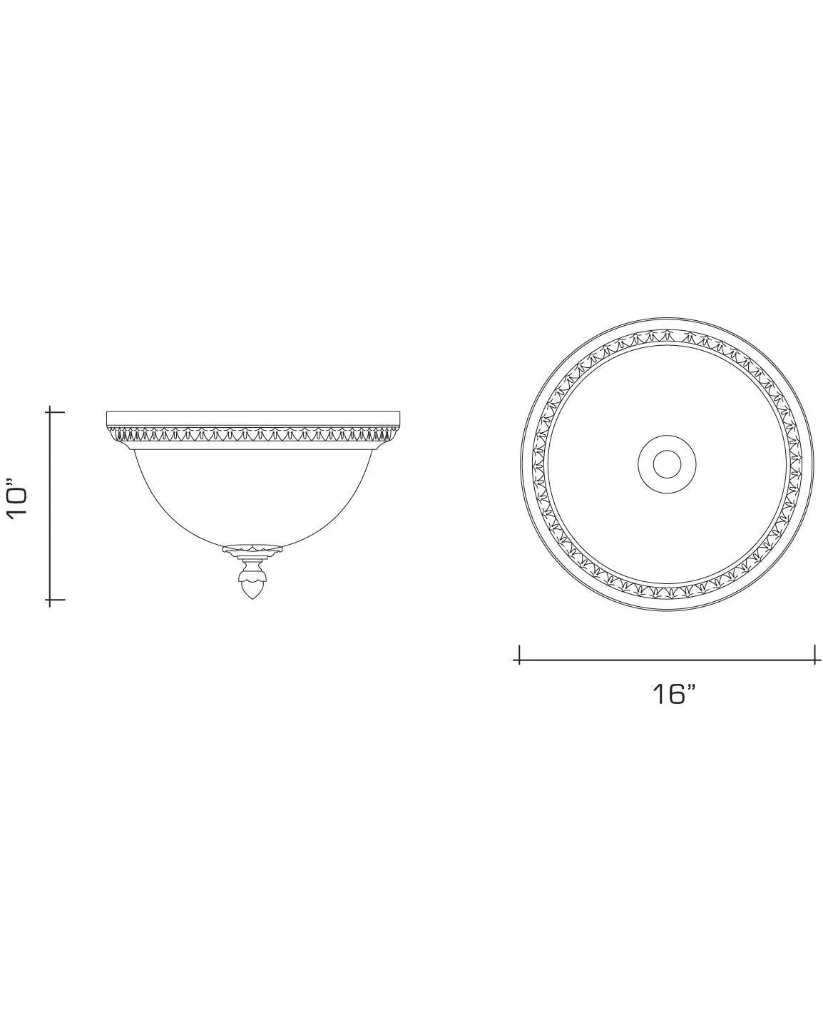 Diana Flush Mount