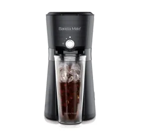 Digital Iced Coffee Maker with Reusable Cup & Straw Included