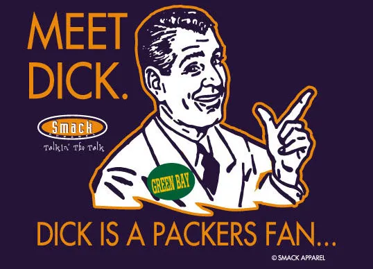 Don't be a Dick (Anti-Packers) Shirt | Chicago Football Fan Gear