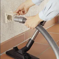 Ducted Banded Hose Cuff Automatically Starts Central Ducted Vacuum Cleaner Systems