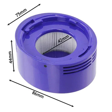 Dyson Post Filter V6 | V7  |V8 | SV10 Post Motor Vacuum Cleaner Filter Compatible 967478-01 | 96747801