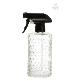 Embossed Glass Spray Bottle